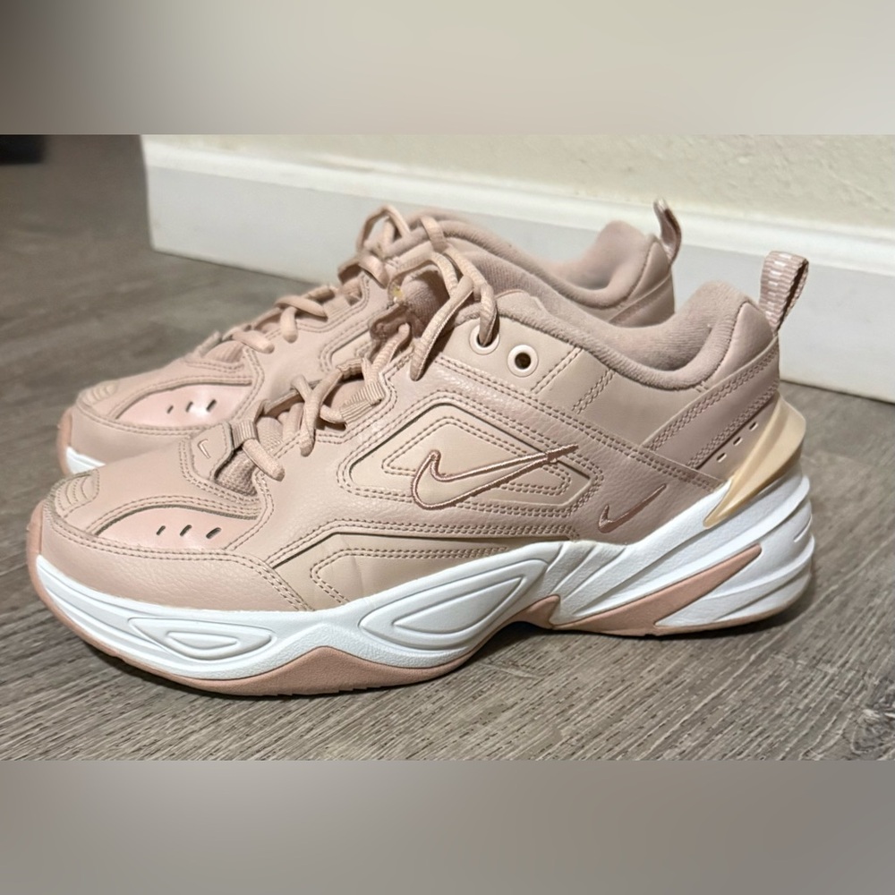 Nike M2K Tekno Particle Beige Sneakers | Chunky Dad Shoes | Women’s 8.5 - Picture 2 of 7